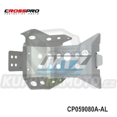 Kryt pod motor hliníkový ALU Engine Guard - Beta RR350+RR390+RR400 + RR430+RR450+RR480+RR498+RR520 / 10-19