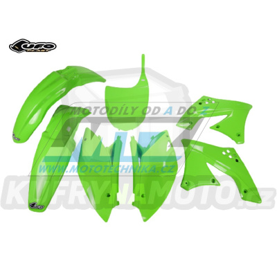 Sada plastů Kawasaki KXF250 / 09+12 - barva zelená