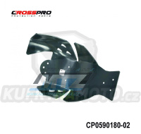Kryt pod motor plastový DTC Engine Guard - Yamaha YZF450 / 18-22 + WRF450+YZF450X / 19-22 (barva černá)