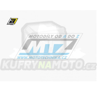 Polepy číslových tabulek (vystřižené) - Husqvarna CR125 / 06-08 + TC250+TC450 / 05-07 - barva bílá