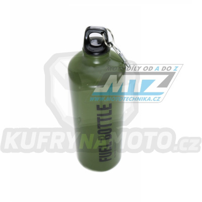 Lahev na rezervu paliva Fuel Bottle 1L - barva zelená matná