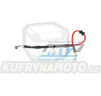 Hadice brzdová zadní Z-WHEEL BRAKE HOSE - ZETA W61-25073 - Honda CFR250R / 18-19 + CFR250RX / 19 + CFR450R / 17-18 + CFR450L / 19-20 + CFR450RX / 17-18 - červená