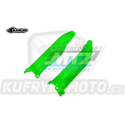 Kryty předních vidlic Kawasaki KXF250 / 09-25 + KXF450+KX450 / 09-25 - barva zelená