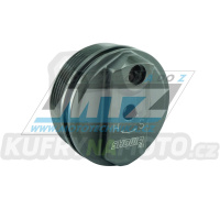 Víčko/Zátka přední vidlice SHOWA Top Cap FF Adj Cap Compression Bare - Honda CRF250R / 18-19 + CRF450R / 17-18