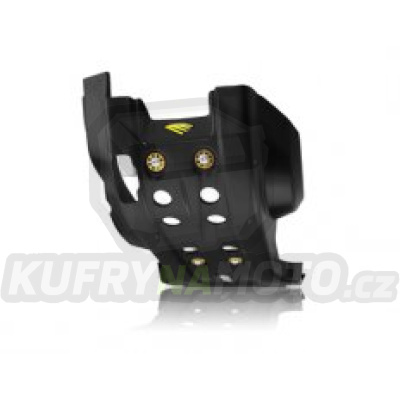 CYCRA kryt pod motor FULL COMBAT SKID PLATE KTM 13-16 250/300 (SX/XC/EXC 2T) barva černá - AKCE