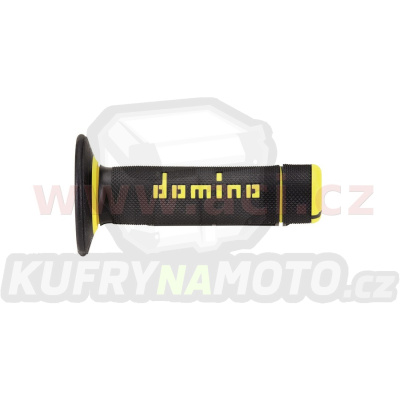 gripy A020 (offroad) délka 118 mm, DOMINO (černo-žluté)