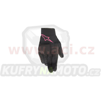 rukavice STELLA S MAX DRYSTAR, ALPINESTARS (černá/růžová) 2024