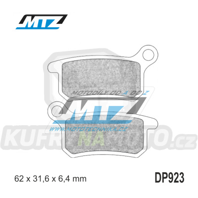 Destičky brzdové DP923-FM - MTZ směs Offroad Profi