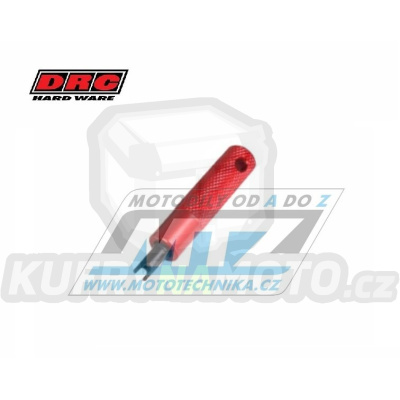Nářadí na demontáž/montáž ventilku Air Valve Core Driver - DRC D59-04-103 - červené