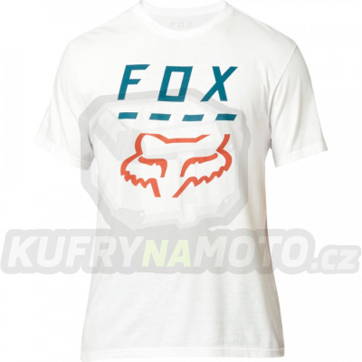 Tričko FOX Highway Tee Optic White - velikost XXL