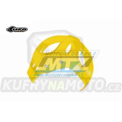 Kryt předního brzdového kotouče UFO - Suzuki RM125+RM250 / 92-95 - barva žlutá