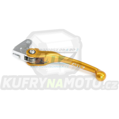 Páčka spojky FLEX - Kawasaki KXF250 / 07-18 + KXF450 / 06-18 - zlatá