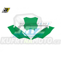 Polepy číslových tabulek (vystřižené) - Kawasaki KXF250 / 17-20 + KXF450 / 16-18 - barva zelená