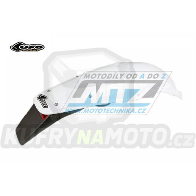 Blatník zadní včetně světla Honda CR125+CR250 / 00-01 - barva bílá