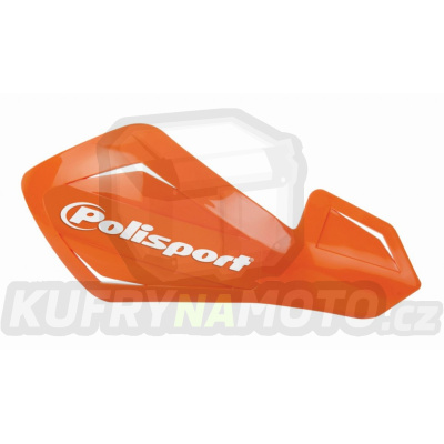 Chrániče páček POLISPORT FREEFLOW LITE vč. univerzální plastové montážní sady oranžová KTM