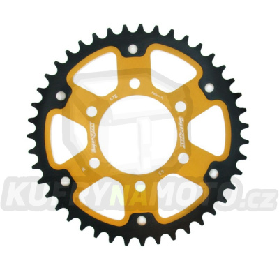 Rozeta SUPERSPROX STEALTH RST-478:43-GLD zlatá 43 zubů, 520