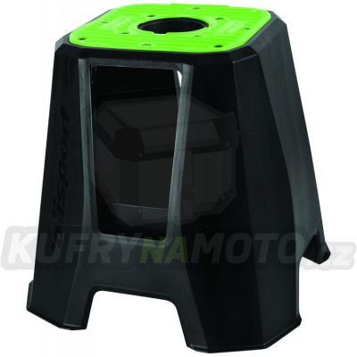 Stojan pod motorku POLISPORT TRACK černý/zelený KX05