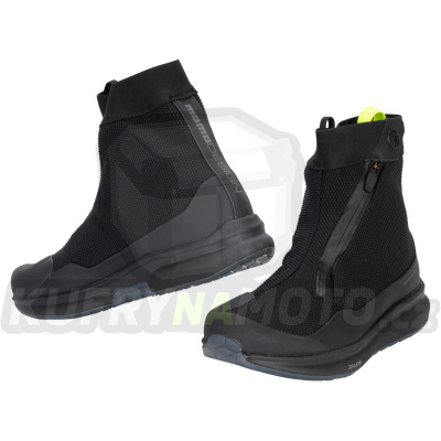 Moto boty MOMO FIREGUN 1 WP černé - EXTRA SLEVA