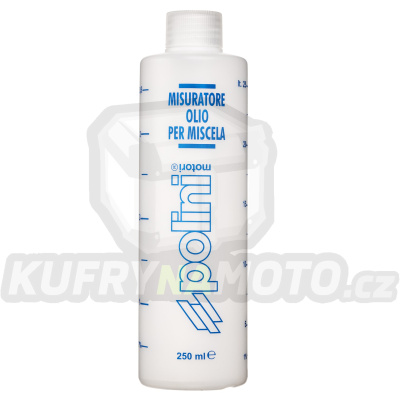 Plastová lahev, odměrka pro mísení oleje 2T motorů (250 ml) POLINI