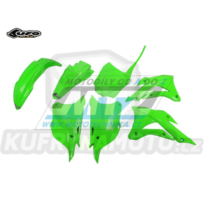 Sada plastů Kawasaki KX85 / 14-21 - barva zelená