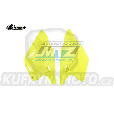 Bočnice Suzuki RMZ250 / 10-18 - barva FLUO žlutá (neon žlutá)
