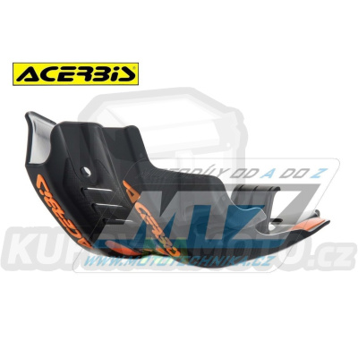 Kryt pod motor Acerbis Husqvarna FC450 / 16-18 + FE450+FE501 / 17-19 + KTM 450SXF / 16-18 - barva černá/bílá