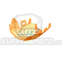 Kryt pod motor hliníkový Dual Sport - Kawasaki KLE650 Versys / 07-14 - barva oranžová