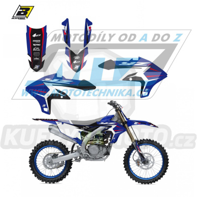Polepy na motocykl (sada polepů Dream) Yamaha YZF450 / 23-24 + YZF250 / 24 - typ polepů Dream4