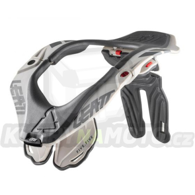 LEATT NECKBRACE chránič krku GPX 5,5 OCELOVÁ BARVA ŠEDÁ VELIKOST L / XL-1020003871-akce