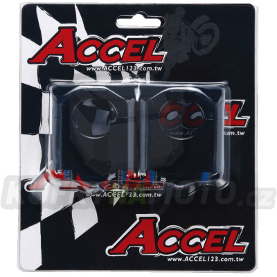 ACCEL klemy držák řidítek (spodek-28 vrch-2/28,6MM) výška 35MM barva černá
