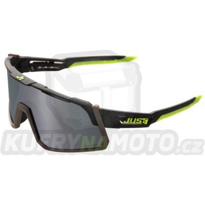 Sluneční brýle JUST1 SNIPER černo/fluo žluté