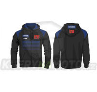 Pánská mikina Fabio Quartararo Yamaha MotoGP Stripes černá 23 23901