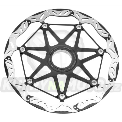 brzdový kotouč (průměr 203 mm, tloušťka 2,2 mm, Centerlock), BRAKING (Epta Stage 0)