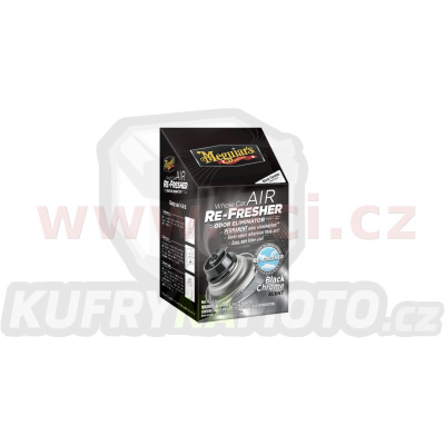 MEGUIARS Air Re-Fresher Odor Eliminator - dezinfekce interiéru vozidla (vůně Black Chrome) 71 g