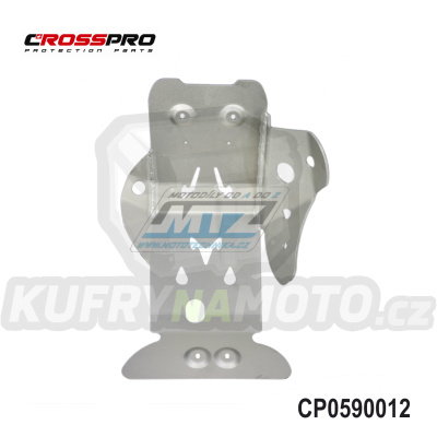 Kryt pod motor hliníkový ALU Engine Guard - Husqvarna TE250+TC250 / 04-07 + TE450+TC450 / 04-07 + TE510+TC510 / 04-07