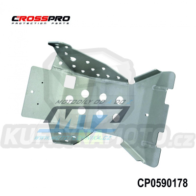 Kryt pod motor hliníkový ALU Engine Guard - Beta 2T RR250+RR300 / 18-19