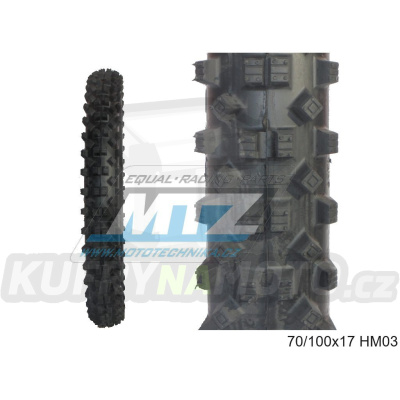 Pneumatika MTZ 70/100-17 M03