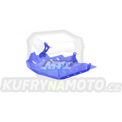 Kryt pod motor hliníkový Dual Sport -  Suzuki DL1000 V-Strom / 17-19 - barva modrá