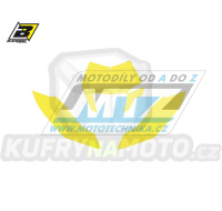 Polepy číslových tabulek (vystřižené) - KTM FREERIDE / 12-23 - barva žlutá