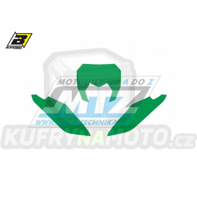 Polepy číslových tabulek (vystřižené) - Sherco SE-R+SEF-R / 13-16 - barva zelená