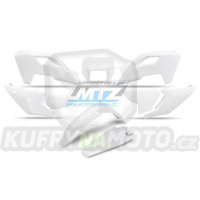 Sada plastů Husqvarna TE150+TE250+TE300 + FE250+FE350+FE450+FE501 / 24-25 - barva bílá (barva OEM 20-24)