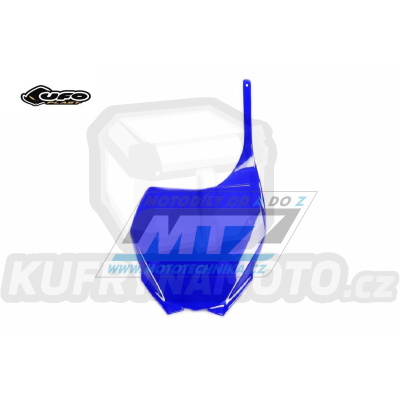 Tabulka přední Yamaha YZ125+YZ250 / 06-14 + YZF250 + YZF450 / 06-09 - barva modrá