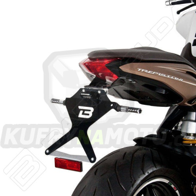 SKLOPNÝ DRŽÁK SPZ Barracuda MV Agusta Brutale 675 2012 - 2015