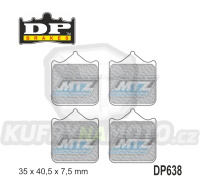 Destičky brzdové DP Brakes DP638 - směs Premium OEM Sinter (sada 4ks)