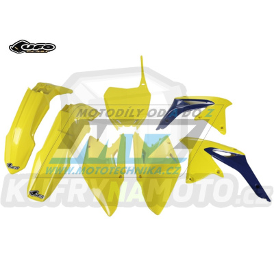 Sada plastů Suzuki RMZ450 / 08 - barva žlutá