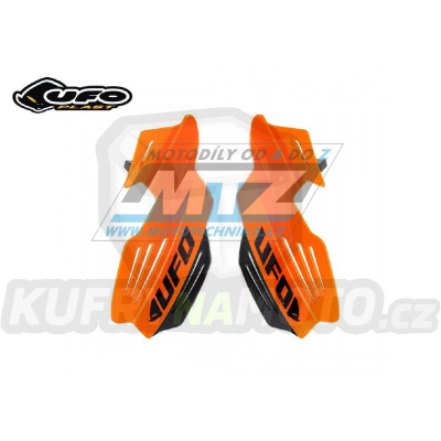 Kryty páček Ufo Vulcano+ALU - včetně montážního kitu - FLUO oranžové
