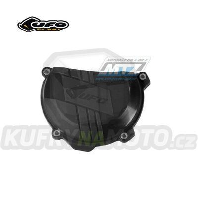 Kryt spojkového víka UFO KTM 250SXF / 13-15 + 350SXF / 11-15 + 250EXCF / 14-16 + 350SXF / 11-15 + 350EXCF / 12-16 + 350 Freeride / 12-17 + Husqvarna FC250+FC350+FE250+FE350 + Husaberg FE250+FE350 - černý