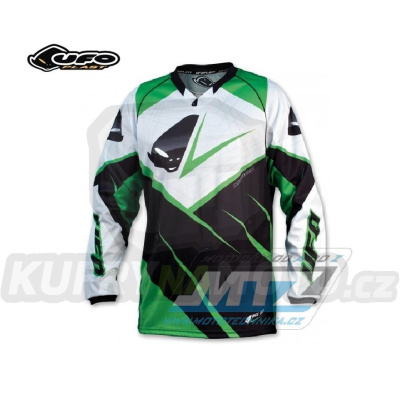 Dres motokros UFO MX23 - zelený - velikost XXXL