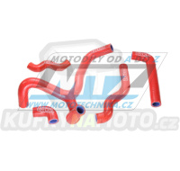 Hadice chladiče Beta (4takt) RR350+RR390+RR430+RR480 / 18-19 - červené (sada 5ks)