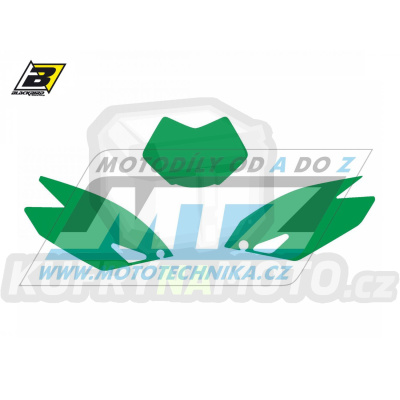 Polepy číslových tabulek (vystřižené) - TM EN / 08 - barva zelená